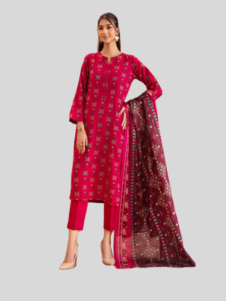 Nishat 3-PC Printed Unstitched Lawn Suit