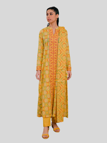Nishat 3-PC Printed Unstitched Lawn Suit