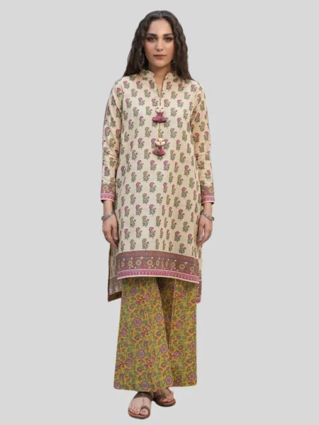 Zellbury 2-Pc Winter Unstitched Khaddar Suit