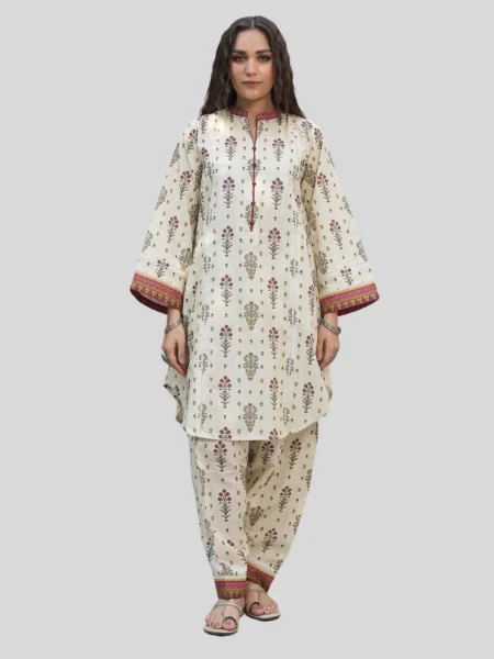 Zellbury 2-Pc Winter Unstitched Khaddar Suit