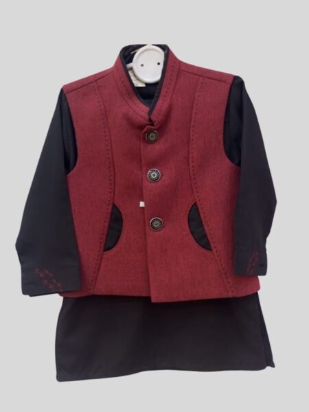 Baba's 3-Pc Waistcoat Suit