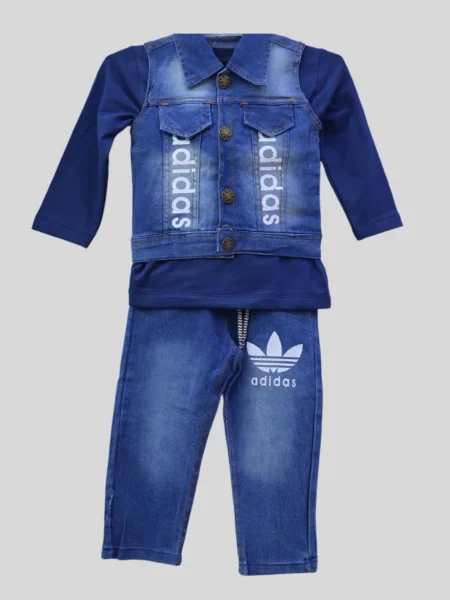 Baba Denim 3pc suit