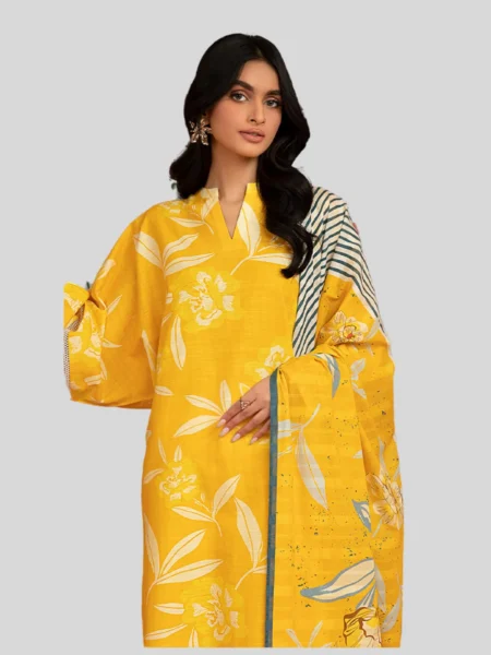 Nishat 3-PC Printed Unstitched Lawn Suit