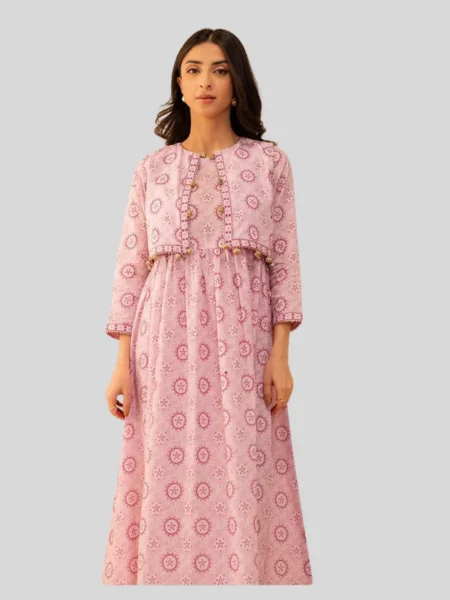 Zellbury 2-PC Digital Printed Unstitched Lawn Suit