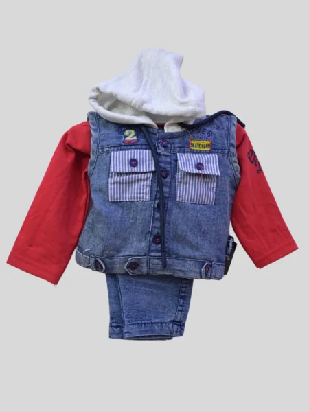 Baba Denim 3-pc suit