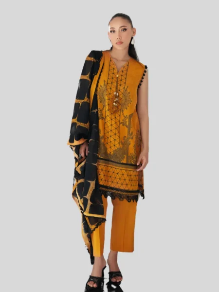 Gul Ahmed Unstitched 3-Pc Lawn Collection
