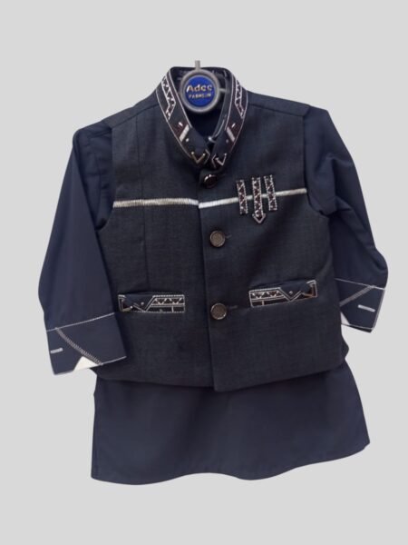 Baba's 3-Pc Waistcoat Suit