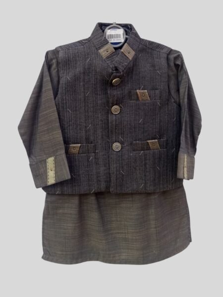 Baba's 3-Pc Waistcoat Suit