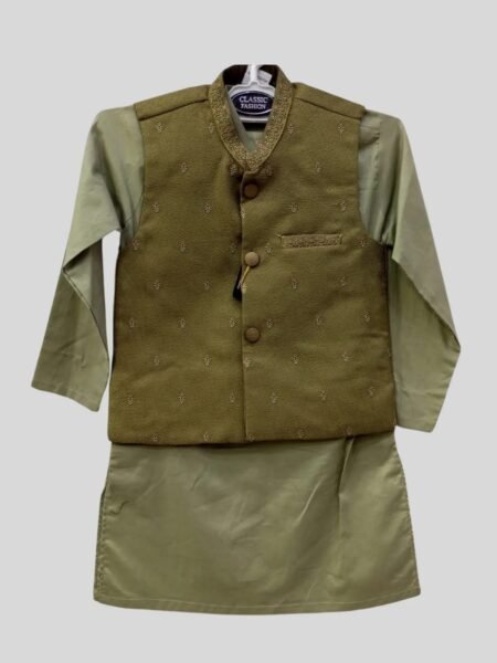 Baba's 3-Pc Waistcoat Suit