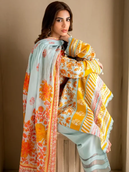 Gul Ahmed Unstitched 3-Pc Lawn Collection