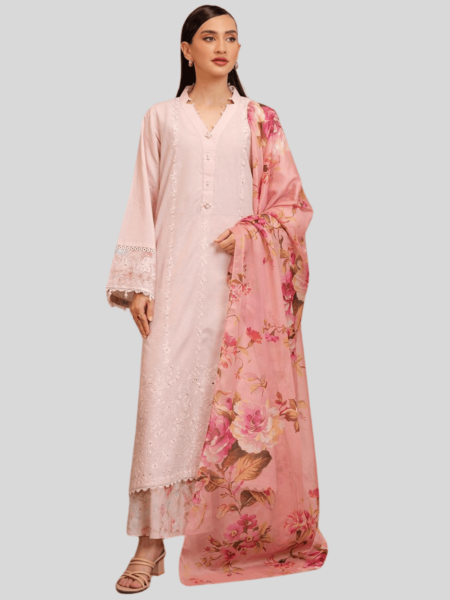 Zellbury 3-PC Digital Printed, Vol 4, Unstitched Lawn Suit, Last and Limited Stock