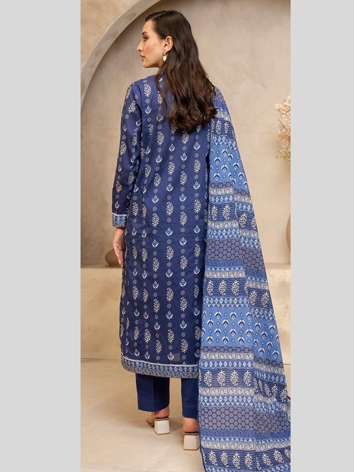 Zellbury 3-PC Digital Printed, Vol 4, Unstitched Lawn Suit, Last and Limited Stock - Image 2