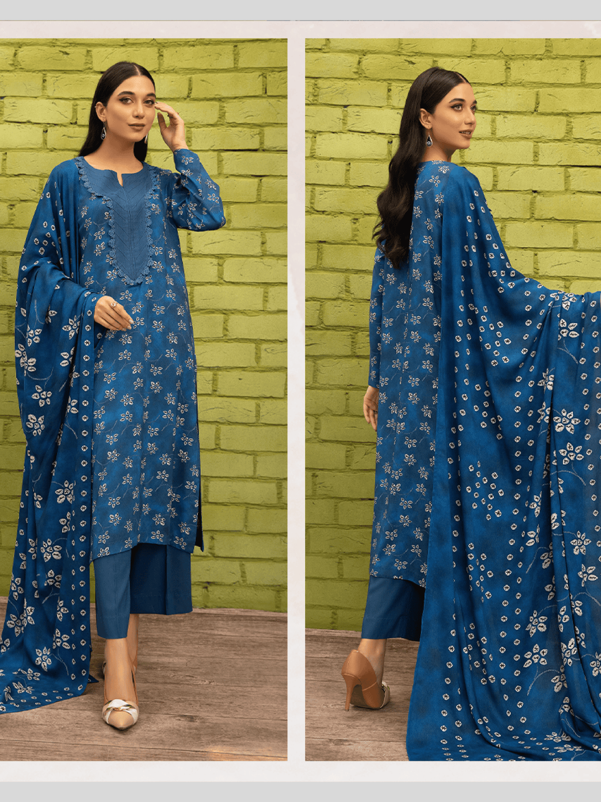 NISHAT 🌙EID COLLECTION (Eid sy pehly Eid) Nishat Vol.5 Printed Unstitched 3-PC Lawn Suit (LIMITED OFFER) - Image 2