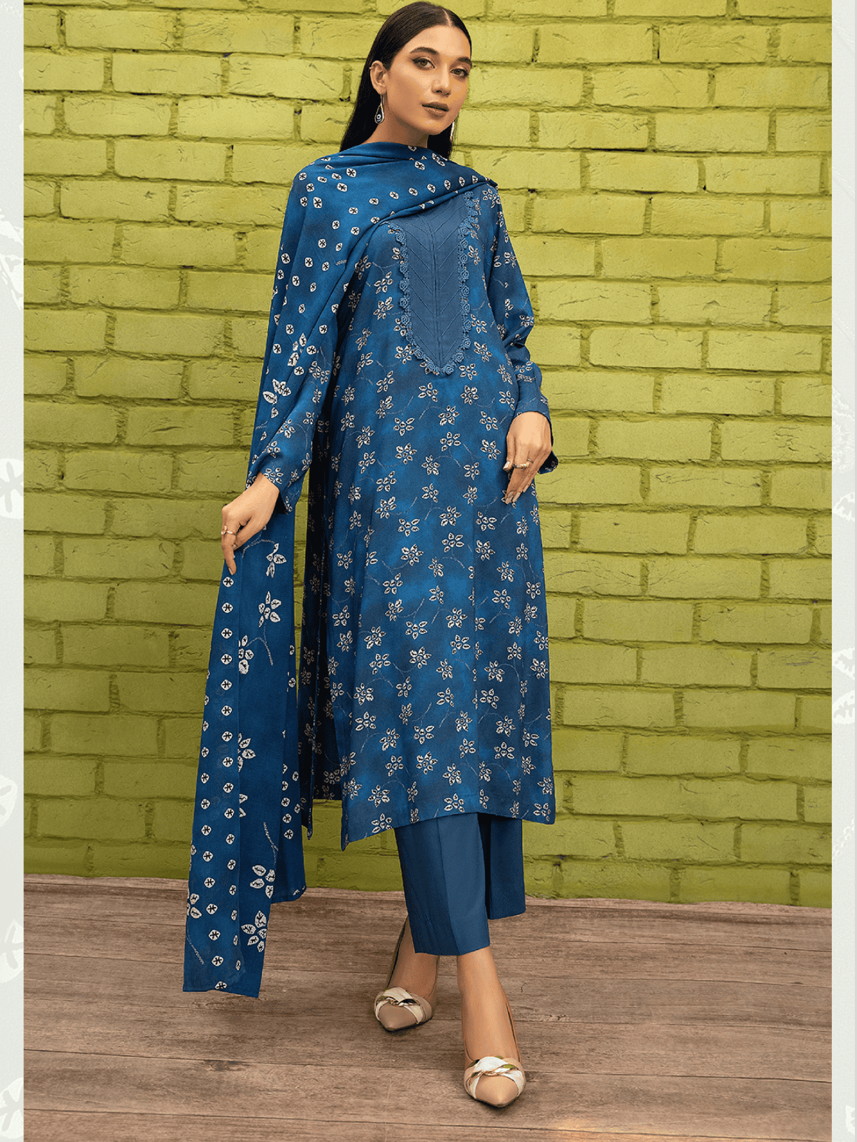 NISHAT 🌙EID COLLECTION (Eid sy pehly Eid) Nishat Vol.5 Printed Unstitched 3-PC Lawn Suit (LIMITED OFFER)