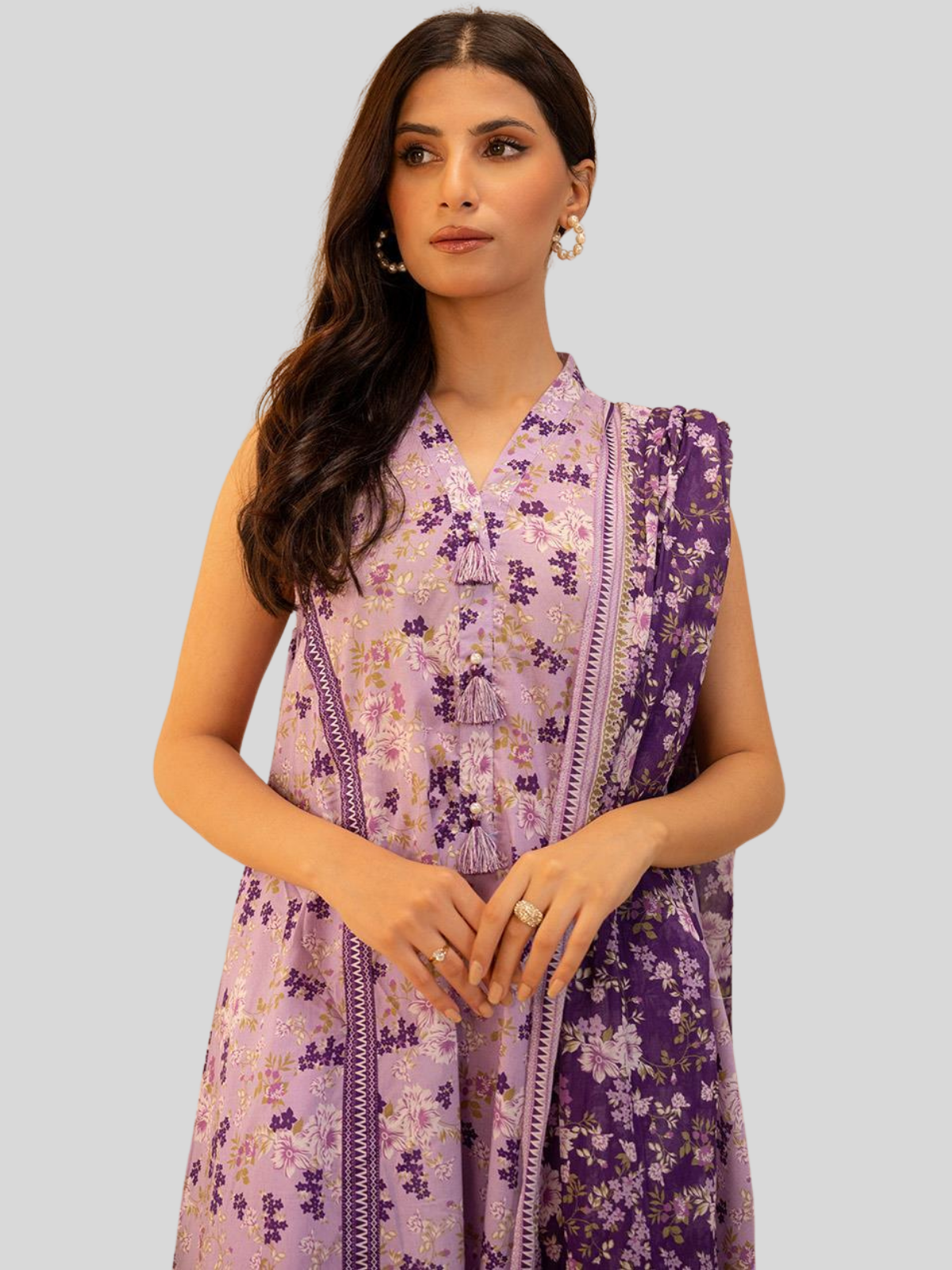 Zellbury 3-PC Digital Printed, Vol 4, Unstitched Lawn Suit, Last and Limited Stock