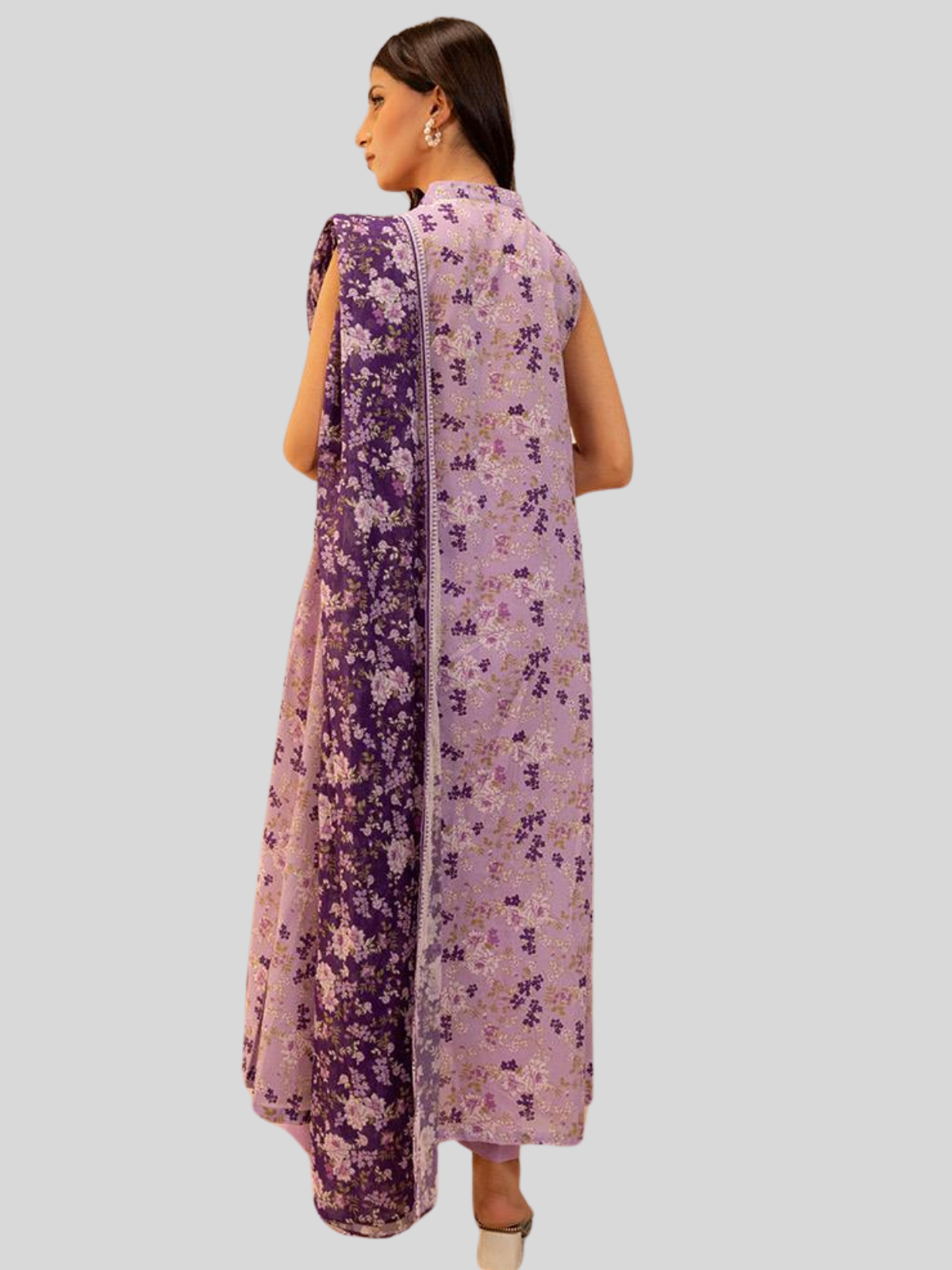 Zellbury 3-PC Digital Printed, Vol 4, Unstitched Lawn Suit, Last and Limited Stock - Image 3
