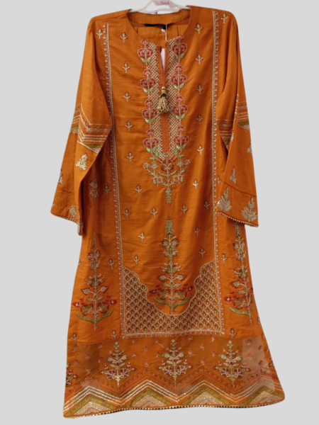 Girl's Embraided 2-Pc Suit