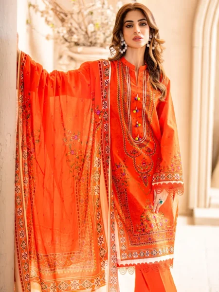 Gul Ahmed Unstitched 3-Pc Lawn Collection