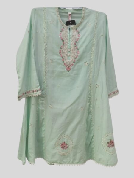 Baby's Embraided Stitched 2-Pc Suit