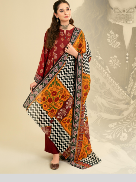 Nishat Vol 3 Printed Unstitched 3-PC Lawn Suit
