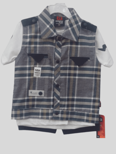 Baba's 3 in 1 Nicker Shirt Suit