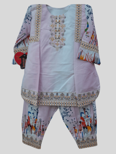 Baby’s Emb 2-pc Suit