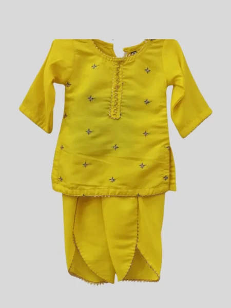 Baby’s 2-Pc Emb Suit