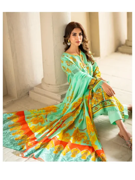 Gul Ahmed Unstitched 3-Pc Lawn Collection