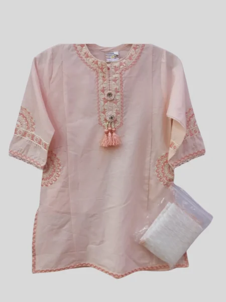 Baby’s 2-Pc Emb Suit