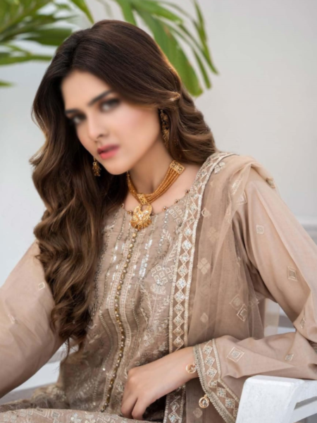 Afshan arts (Zamda) Exclusive Summer Semi Stitch collection