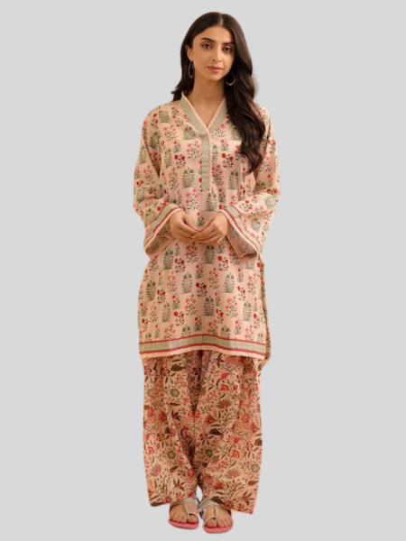 Zellbury 2-PC Digital Printed, Vol 4, Unstitched Lawn Suit, Last and Limited Stock