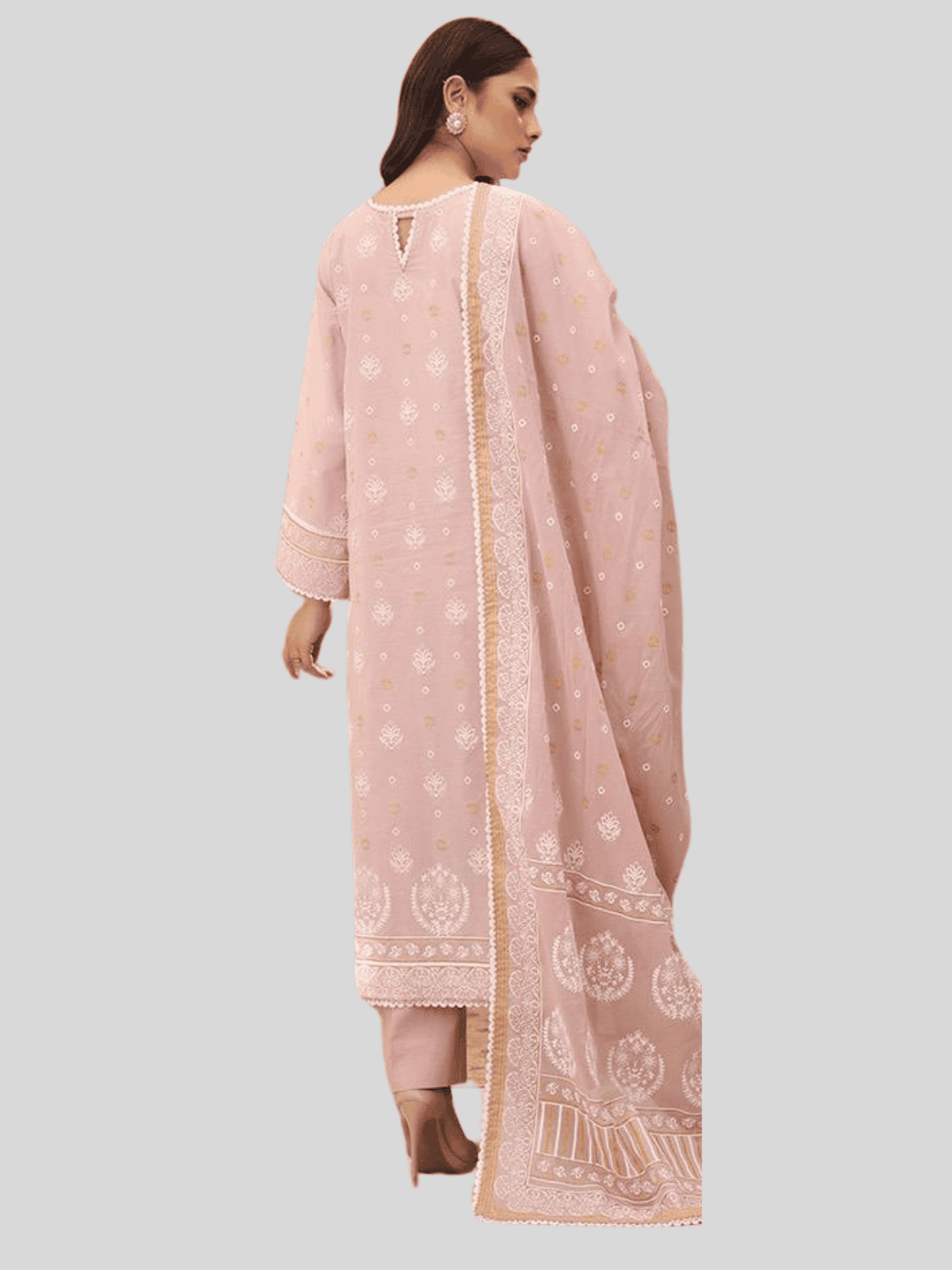 Zellbury 3-PC Digital Printed, Vol 4, Unstitched Lawn Suit, Last and Limited Stock - Image 2