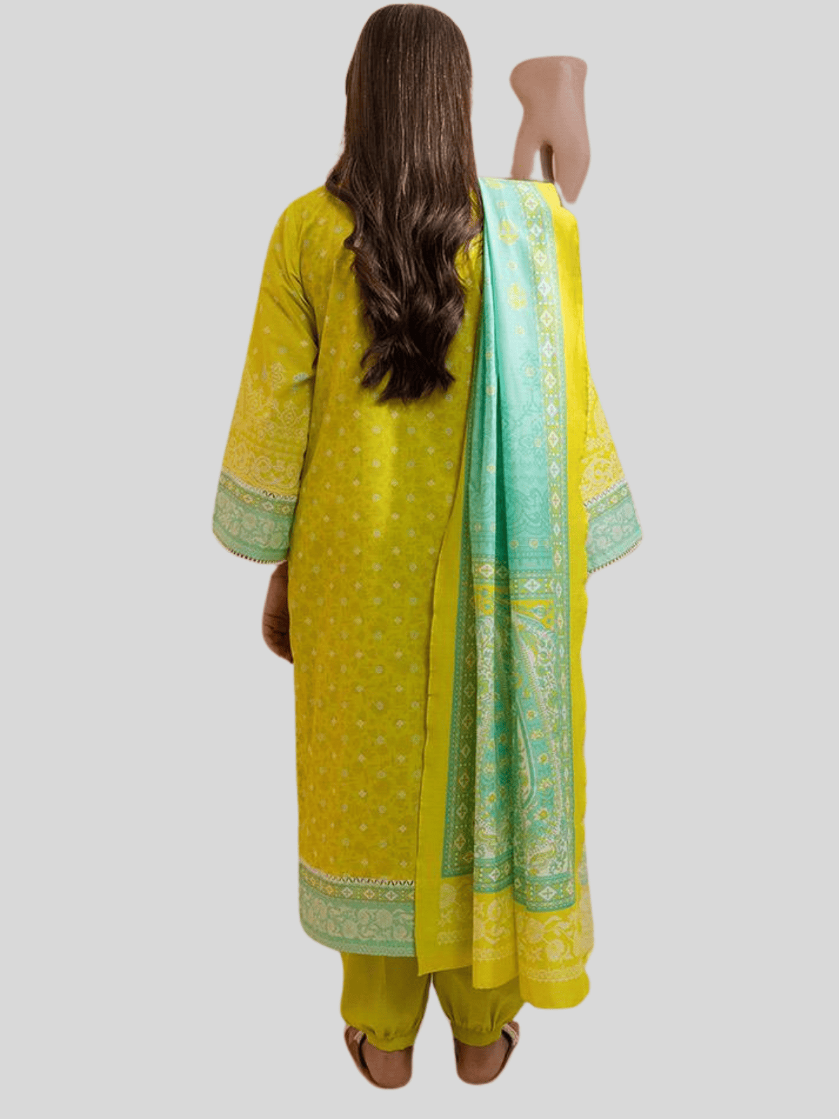 Zellbury 3-PC Digital Printed, Vol 4, Unstitched Lawn Suit, Last and Limited Stock - Image 2