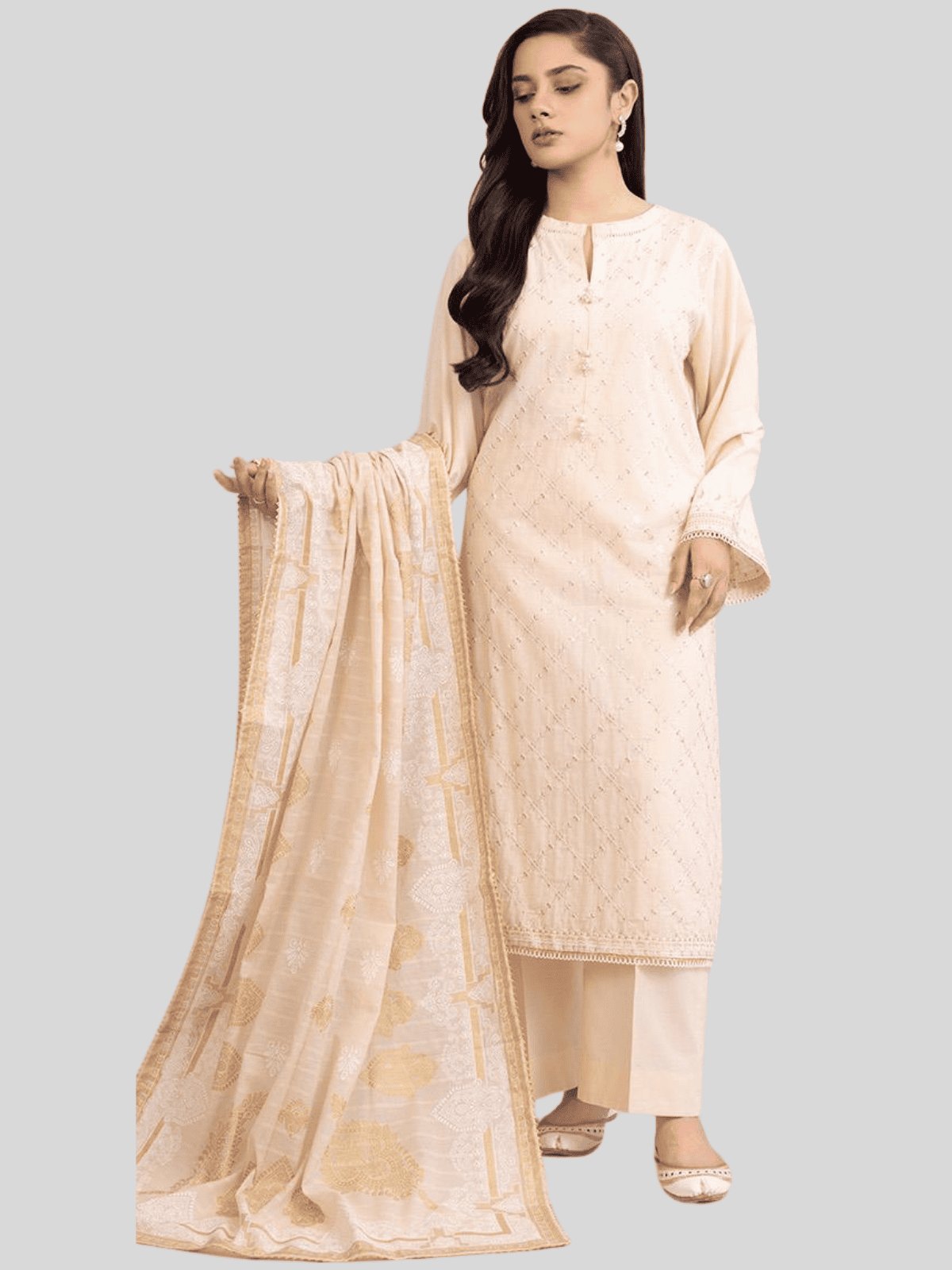 Zellbury 3-PC Digital Printed, Vol 4, Unstitched Lawn Suit, Last and Limited Stock