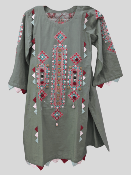 Girl's Summer 3-Pc Stitched Suit