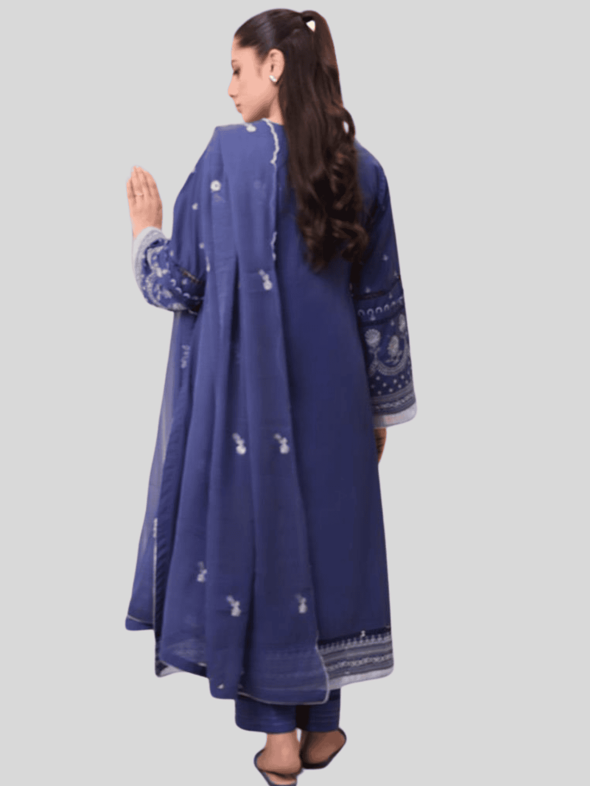 Zellbury 3-PC Digital Printed, Vol 4, Unstitched Lawn Suit, Last and Limited Stock - Image 2