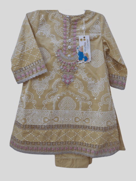 Baby’s Embroidered 3-Pc Suit