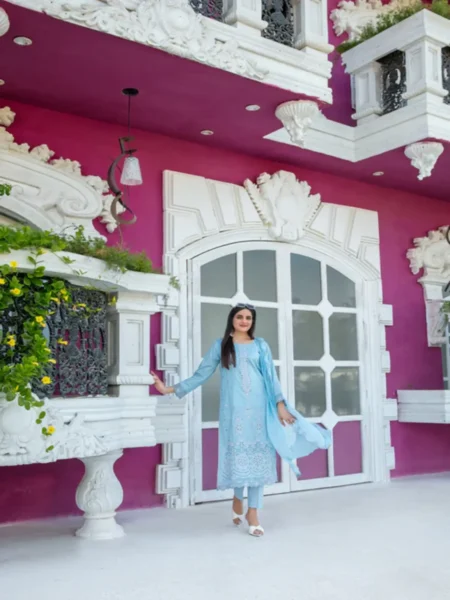 Mihrimha By Tawakkal 3-Piece Unstitched Ladies Suit