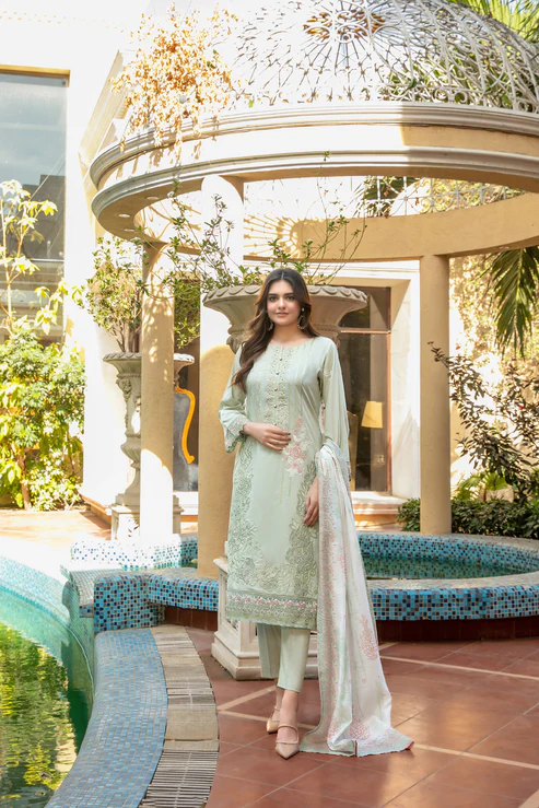 Zimmel By Tawakkal 3-PC Laddies Unstitched Suit