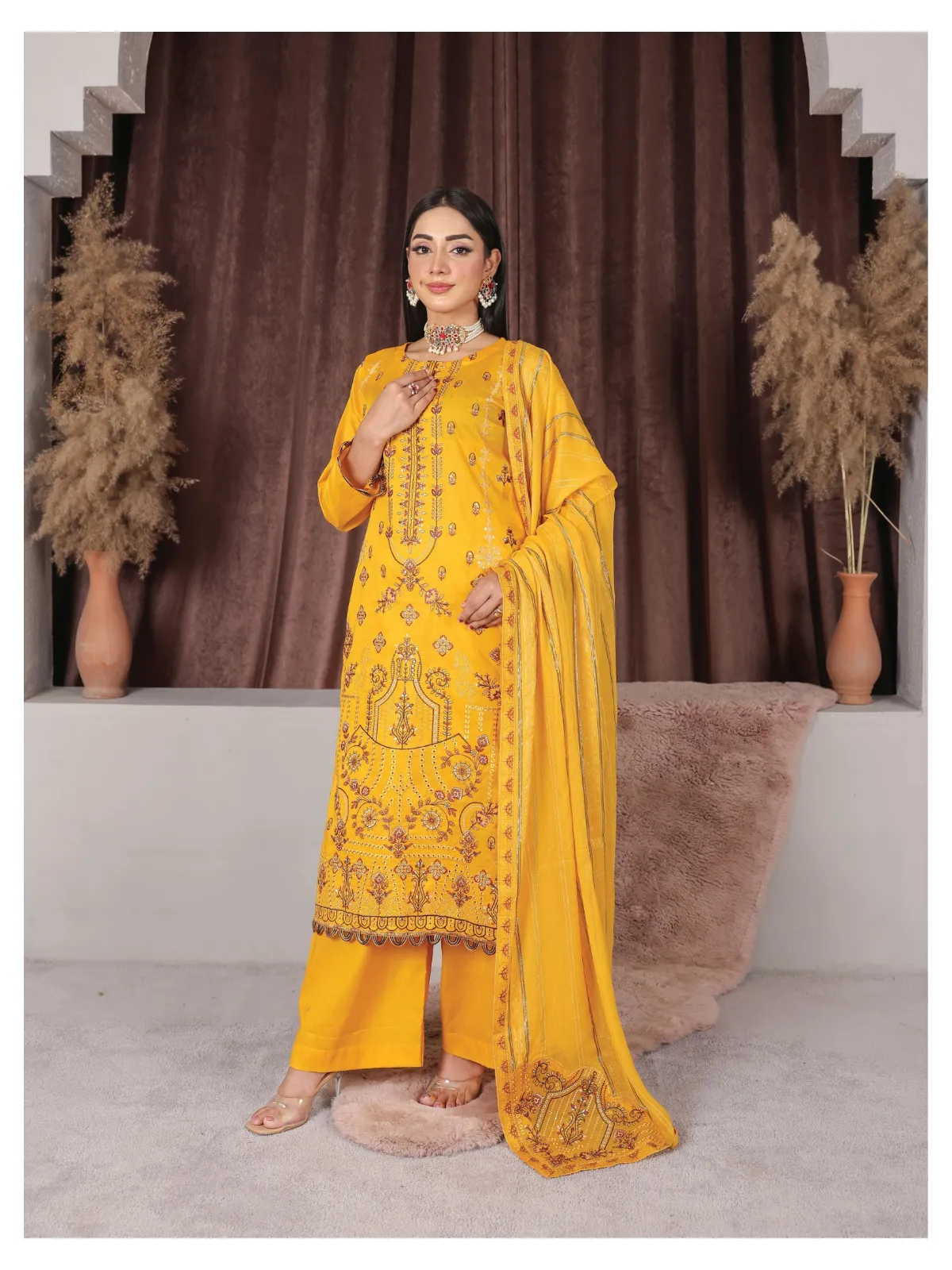 Summer 3-Piece Unstitched Ladies Suit Chashni By Faria