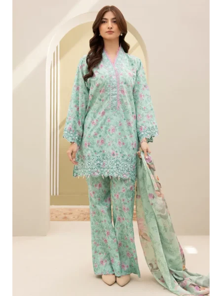 Zellbury 3-PC Digital Printed Vol 5 Unstitched Lawn Suit