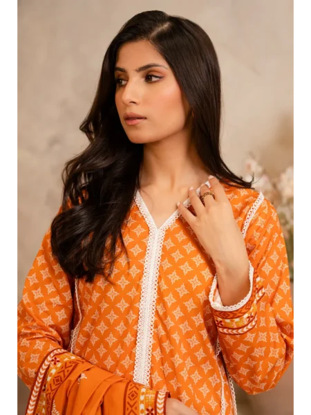 Zellbury 2-PC Digital Printed Vol 5 Unstitched Lawn Suit