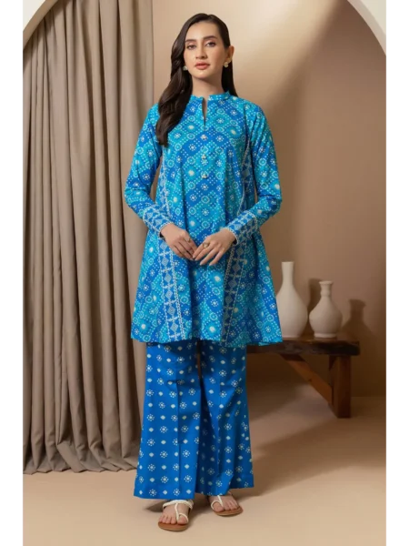 Zellbury 2-PC Digital Printed Vol 5 Unstitched Lawn Suit
