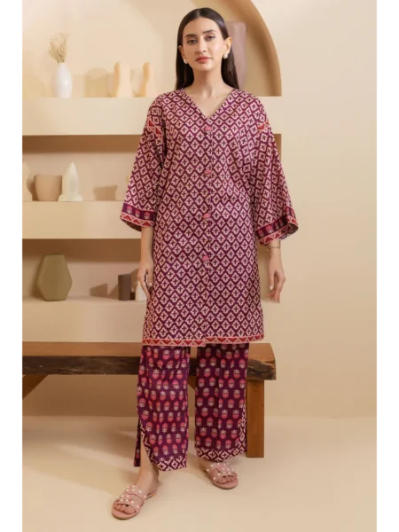 Zellbury 2-PC Digital Printed Vol 5 Unstitched Lawn Suit