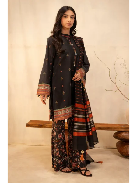 Zellbury 3-PC Digital Printed Vol 5 Unstitched Lawn Suit