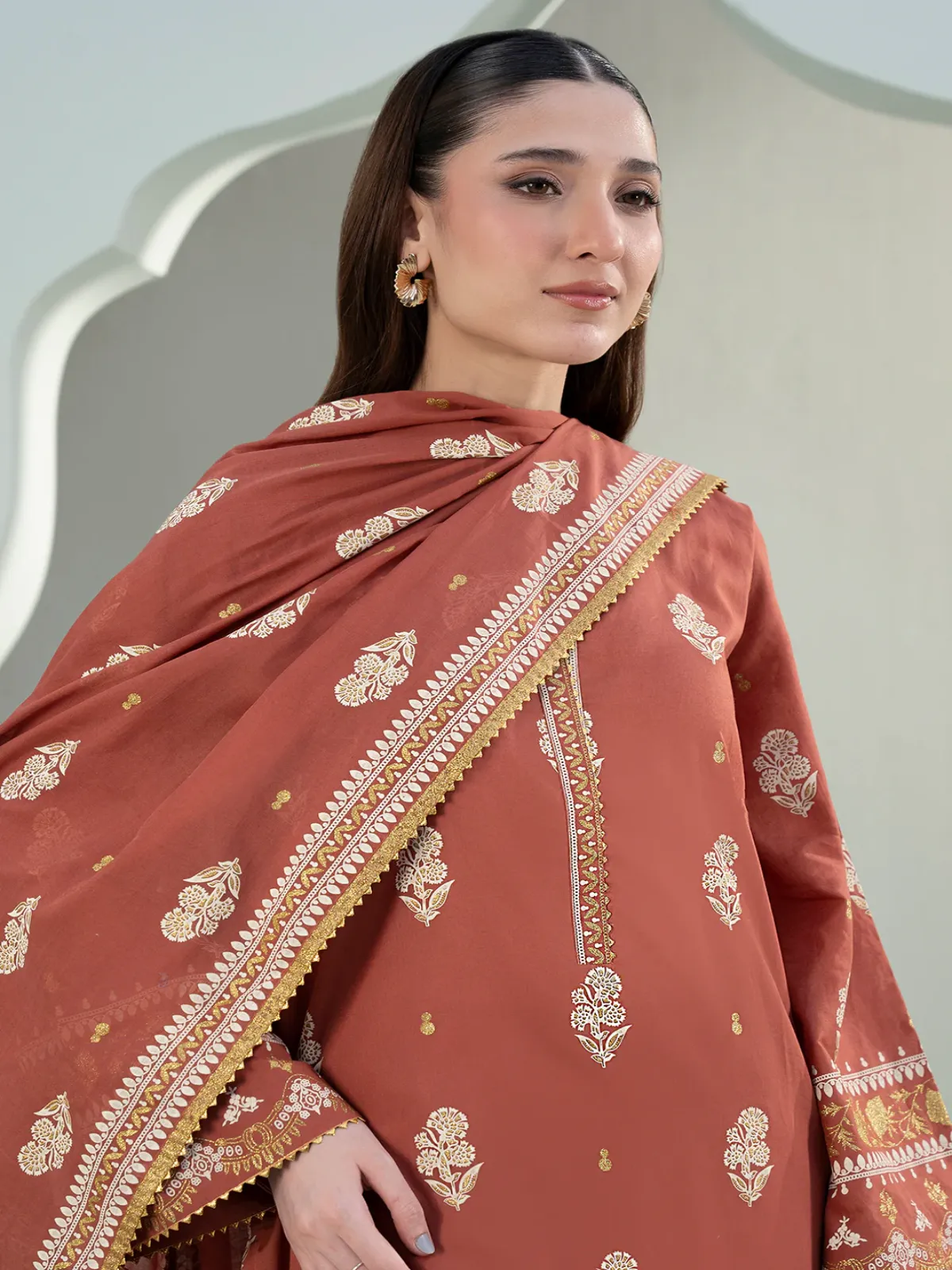 Zellbury 3-PC Digital Printed Vol 6 Unstitched Lawn Suit