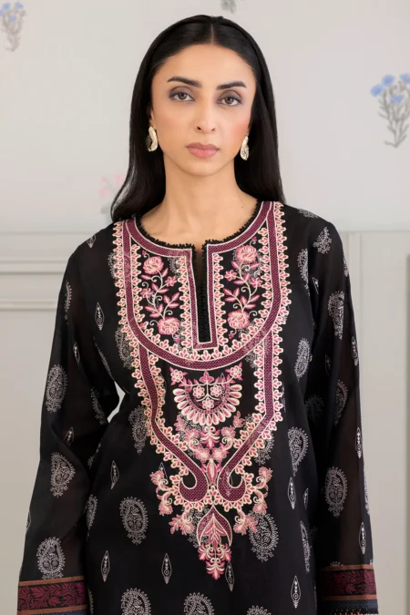 Zellbury 2-PC Digital Printed Vol 7 Unstitched Lawn Suit