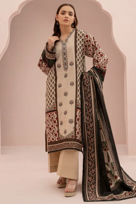 Zellbury 2-PC Digital Printed Vol 7 Unstitched Lawn Suit