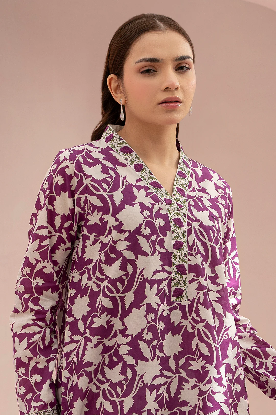 Zellbury 2-PC Digital Printed Vol 7 Unstitched Lawn Suit