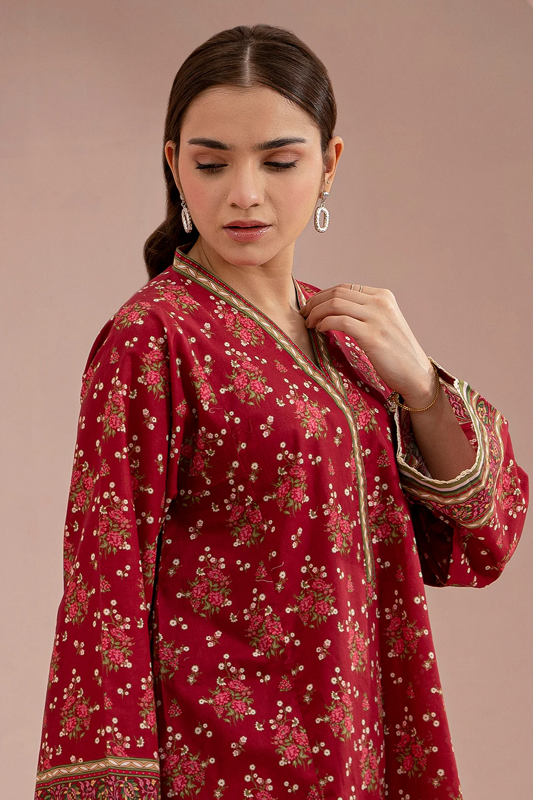 Zellbury 2-PC Digital Printed Vol 7 Unstitched Lawn Suit